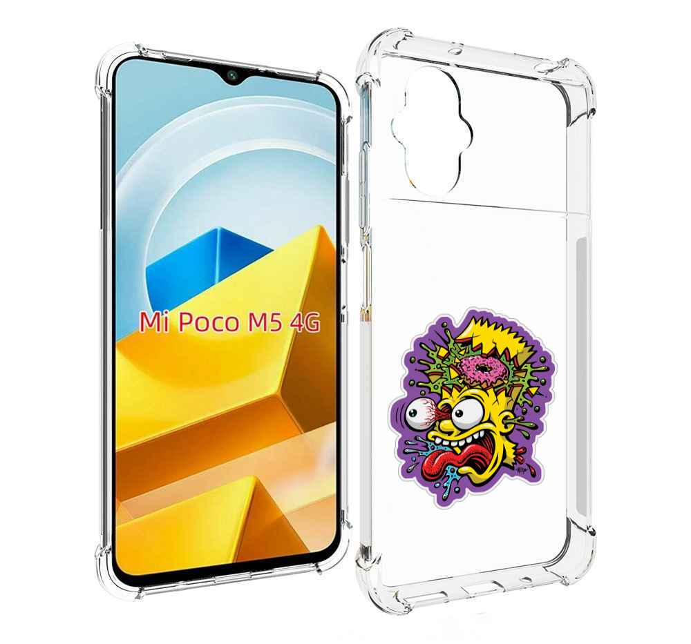 

Чехол MyPads Tocco для Xiaomi M5 Барт-Симпсон, Прозрачный, Tocco