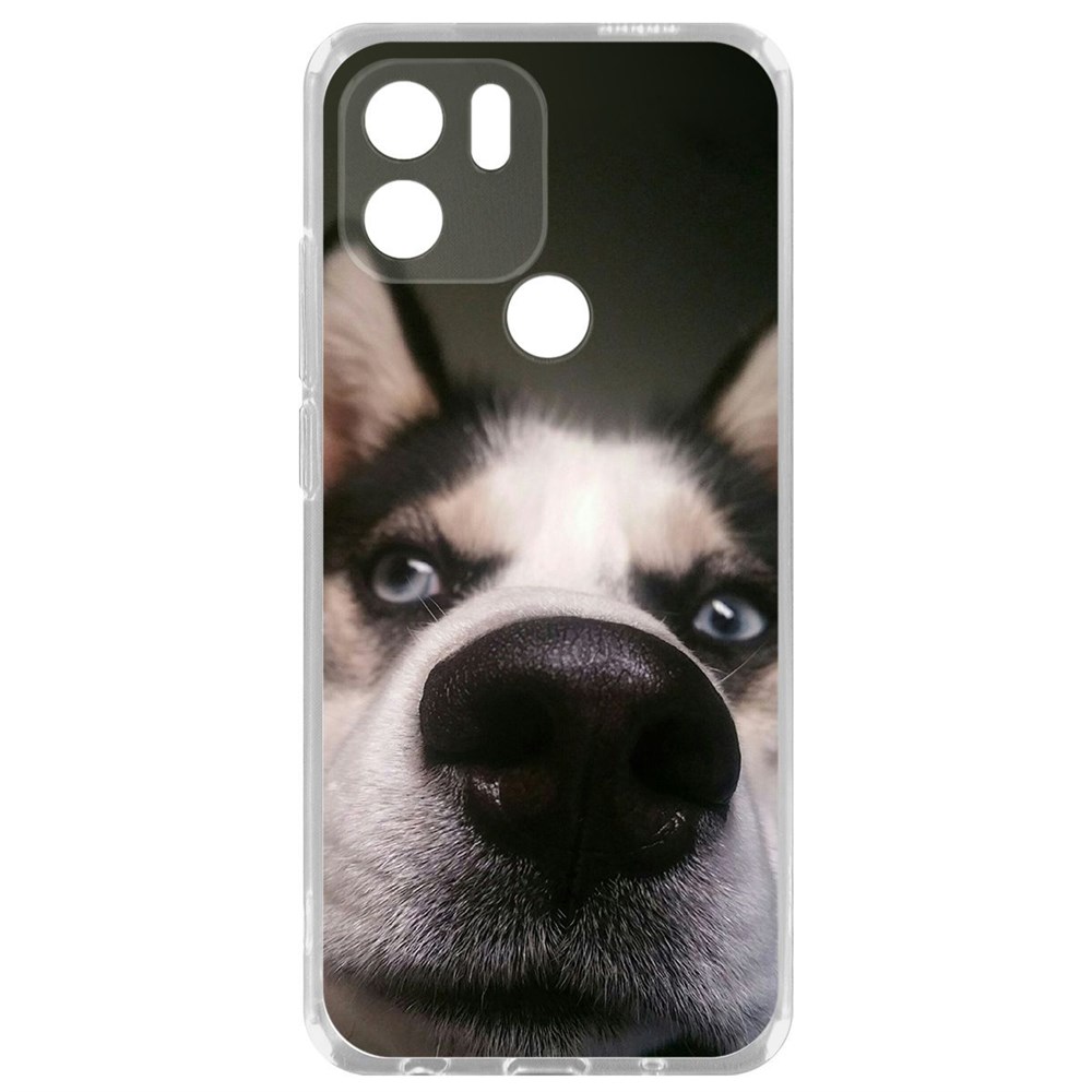 

Чехол-накладка Krutoff Clear Case Нос для Xiaomi Redmi A2+, Прозрачный