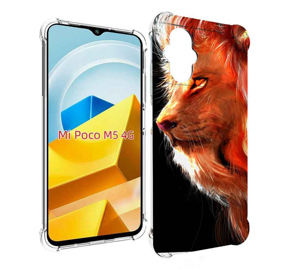 

Чехол MyPads Tocco для Xiaomi M5 Арт-рисунок-льва мужской, Прозрачный, Tocco