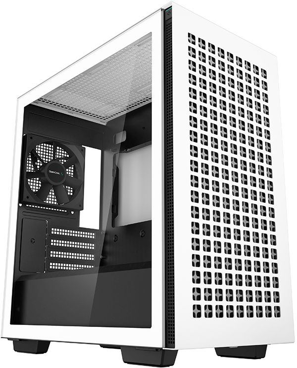 Deepcool Корпус Deepcool CH370 белый без БП mATX 1x120mm 1xUSB2.0 1xUSB3.0 audio bott PSU