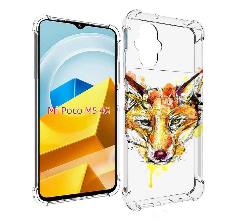 

Чехол MyPads Tocco для Xiaomi M5 Акварельная лиса, Прозрачный, Tocco