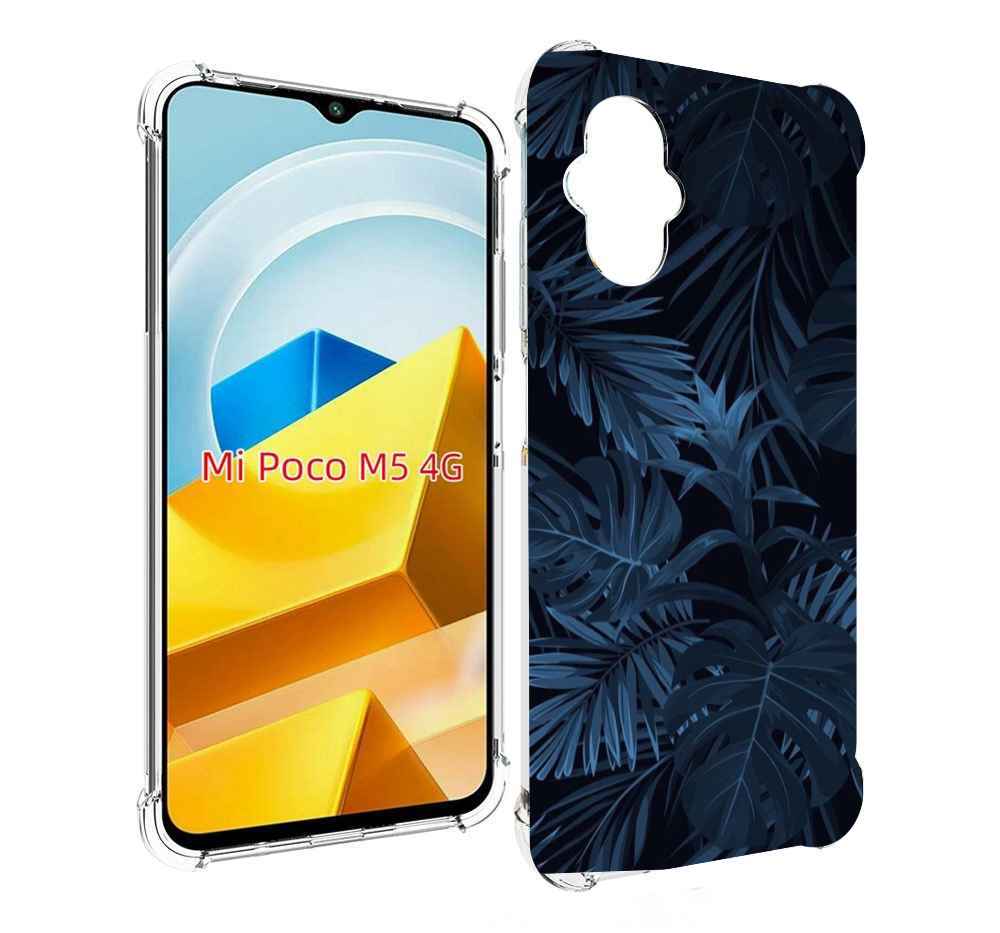 

Чехол Mypads Wp5415632 Для Poco M5 Противоударный, Прозрачный, Tocco
