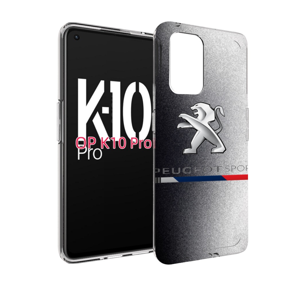 

Чехол MyPads peugeot-1 для OPPO K10 Pro, Прозрачный, Tocco