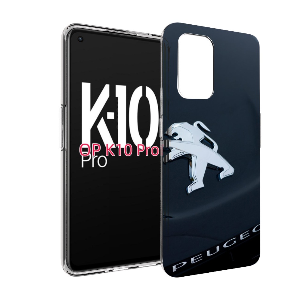 

Чехол MyPads peugeot 2 для OPPO K10 Pro, Прозрачный, Tocco