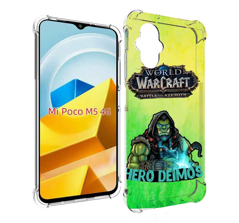 

Чехол Mypads World-Of-Warcraft Мужской Для Poco M5, Прозрачный, Tocco