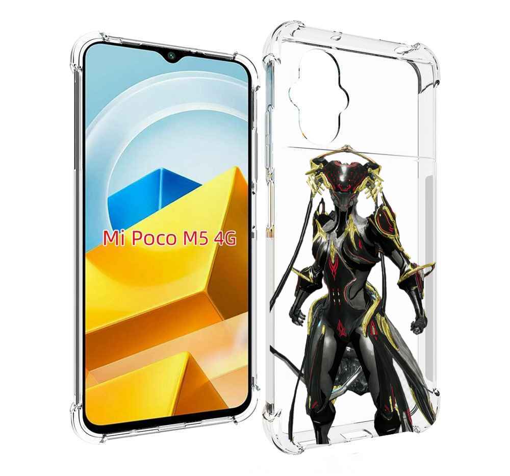 

Чехол Mypads Warframe Для Poco M5 Противоударный, Прозрачный, Tocco