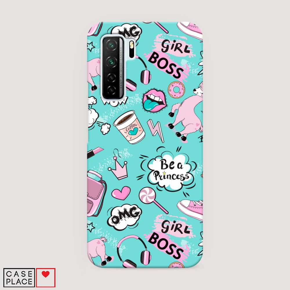 

Чехол Awog "Стильная лама" для Huawei P40 lite 5G, 6103020-1