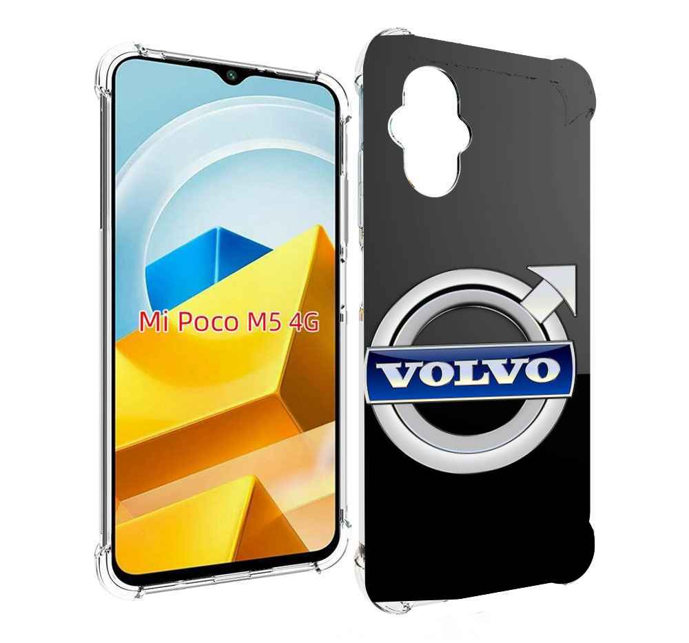 

Чехол Mypads Volco 2 Мужской Для Poco M5, Прозрачный, Tocco