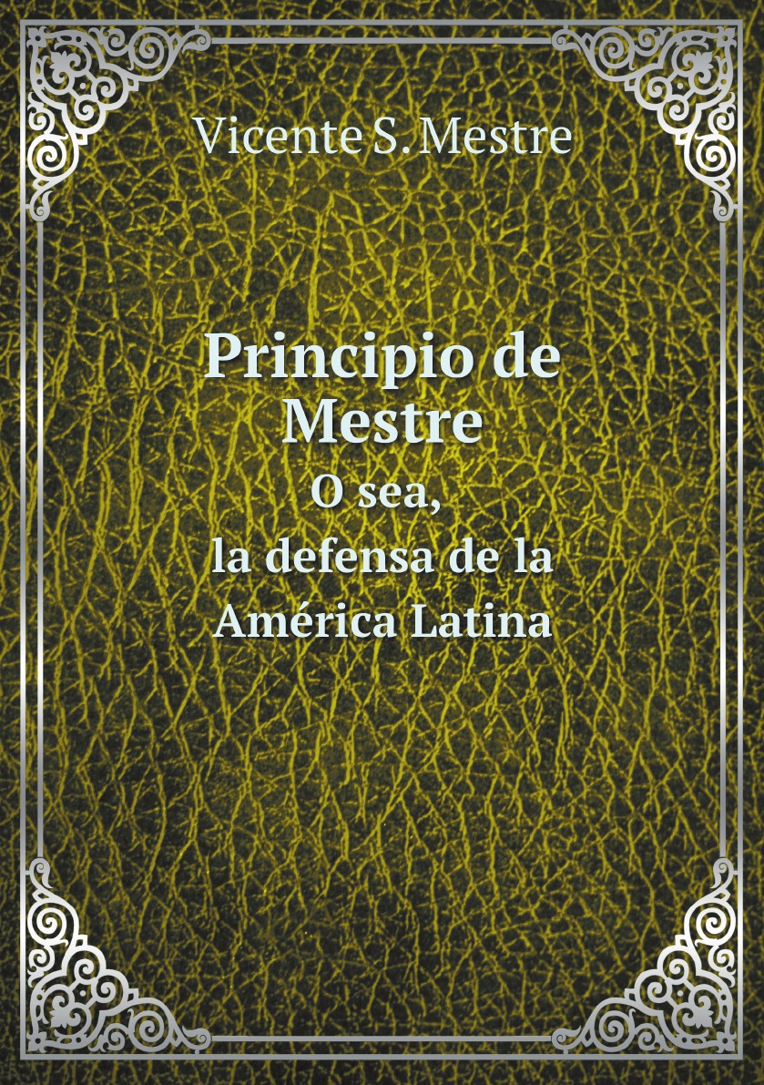 

Principio de Mestre