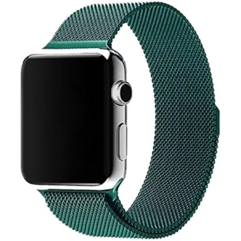 

Ремешок миланcкий из нержавеющей стали для Apple Watch 38/40мм (13), темно-бирюзо