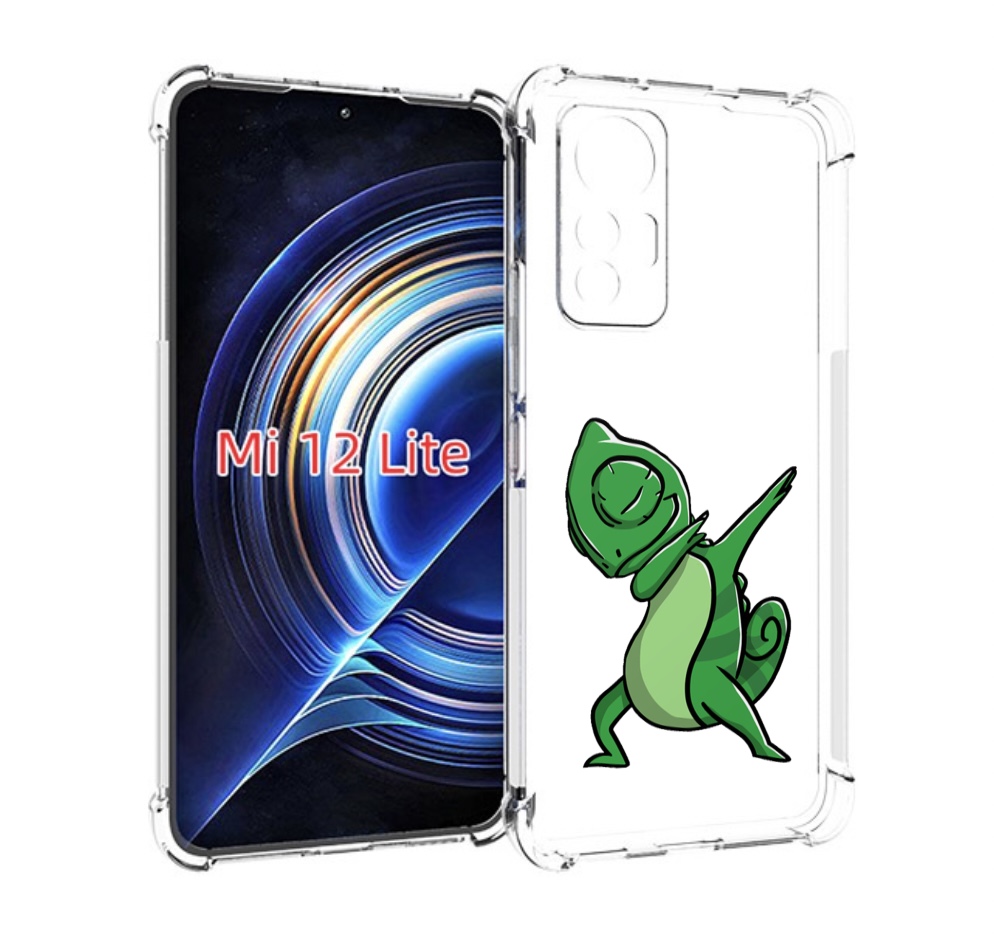 

Чехол MyPads крутой-хамелеон для Xiaomi 12 Lite, Прозрачный, Tocco