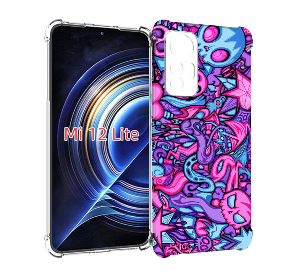 

Чехол MyPads крутой-паттерн для Xiaomi 12 Lite, Прозрачный, Tocco
