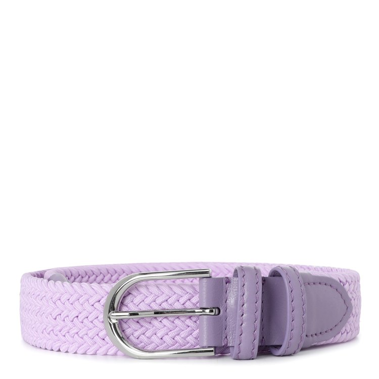 

Ремень женский Calzetti B-01F/BRAID_S светло-фиолетовый, 120 см, B-01F/BRAID_S
