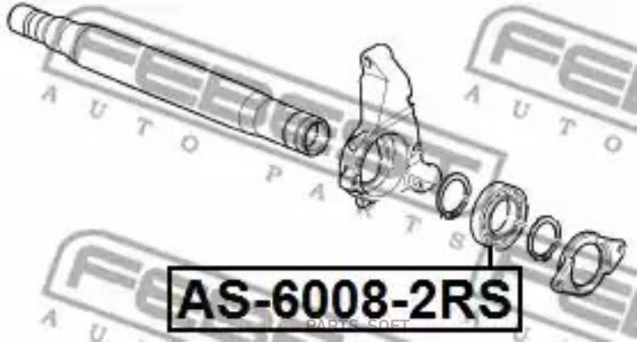 

FEBECT AS60082RS Подшипник генератора