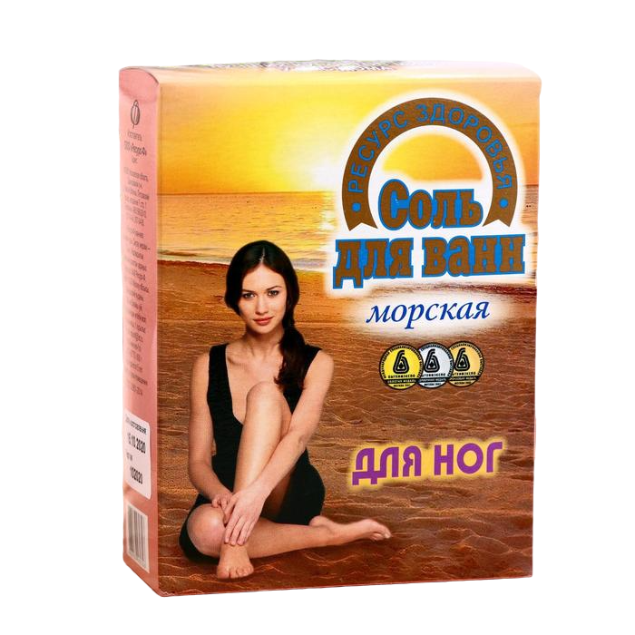 

Соль для ванн морская, для ног, 600 г