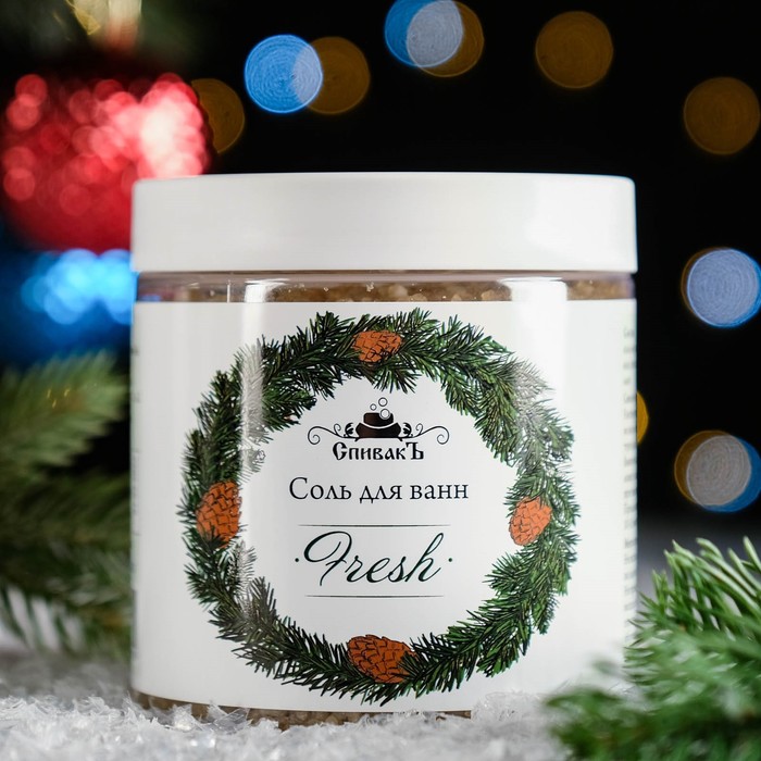 

Соль для ванн "СпивакЪ", Fresh, 600 г