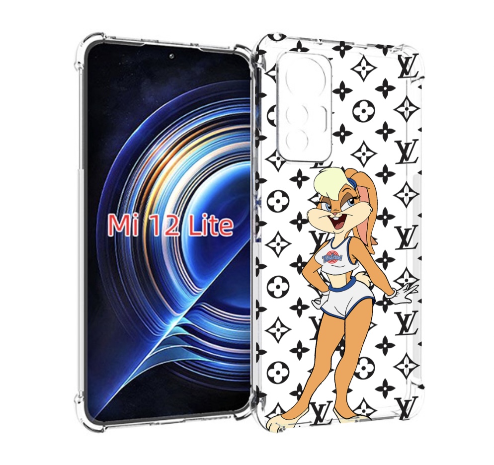 

Чехол MyPads красивый-принт-на-чехол женский для Xiaomi 12 Lite, Прозрачный, Tocco