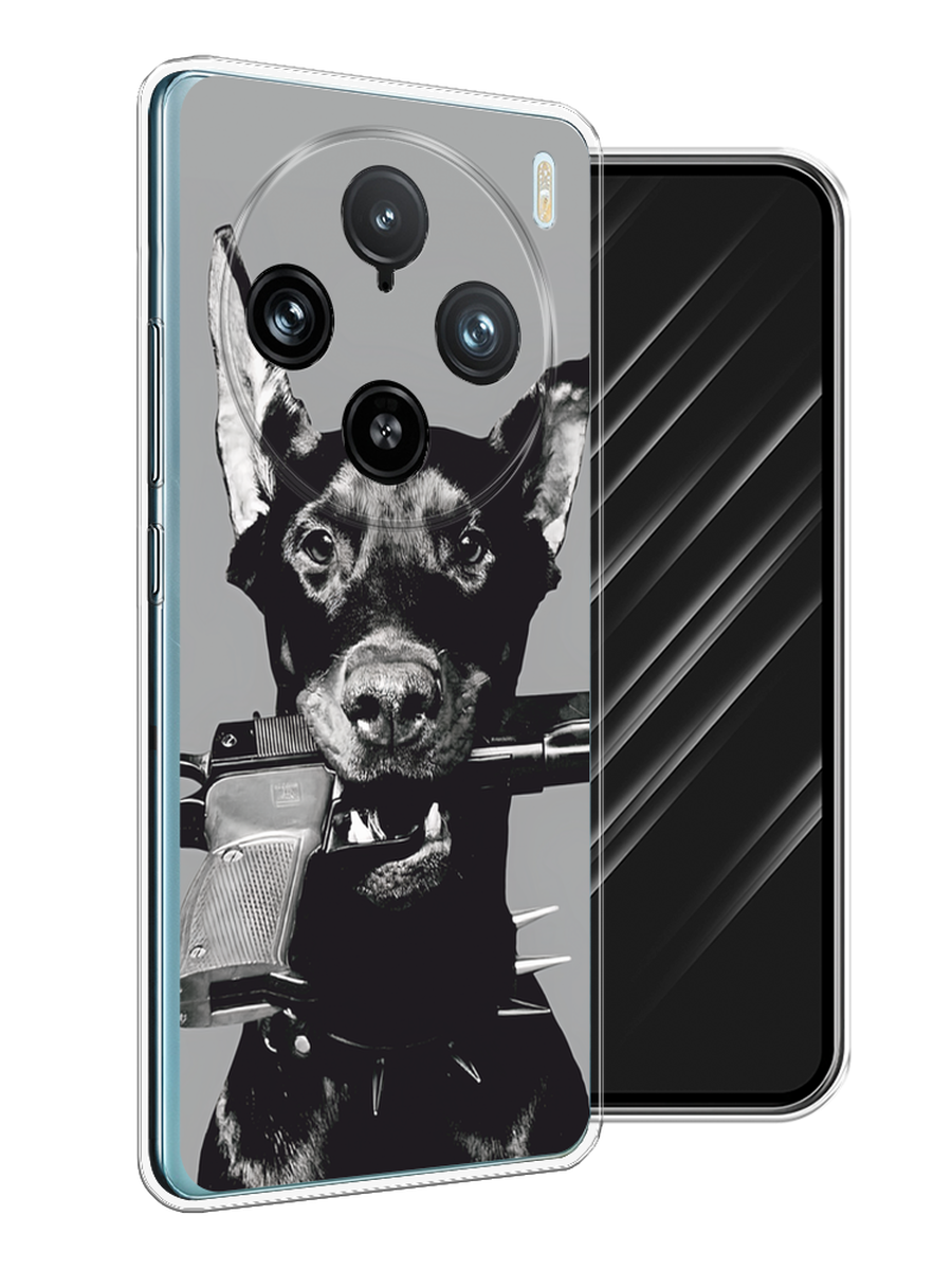 

Чехол Awog на Vivo X100 Pro "Доберман", Серый, 2611850-1