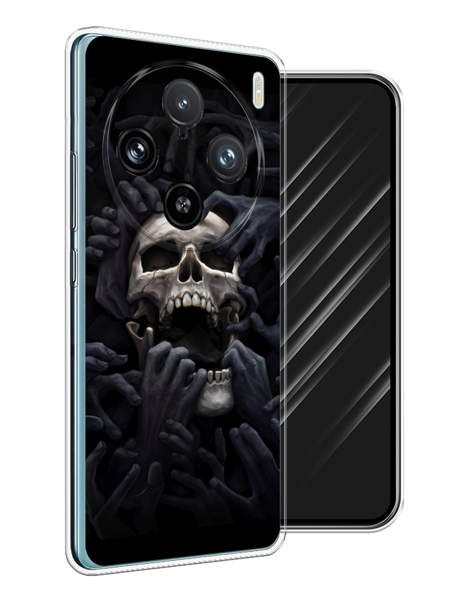 

Чехол Awog на Vivo X100 Pro "Череп 29", Черный;серый, 2611850-1