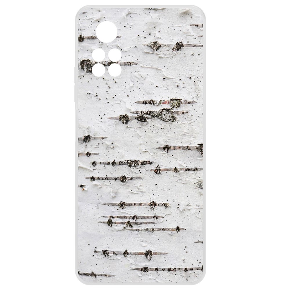 

Чехол-накладка Krutoff Clear Case Березка для Xiaomi Redmi Note 12 Pro 4G, Прозрачный