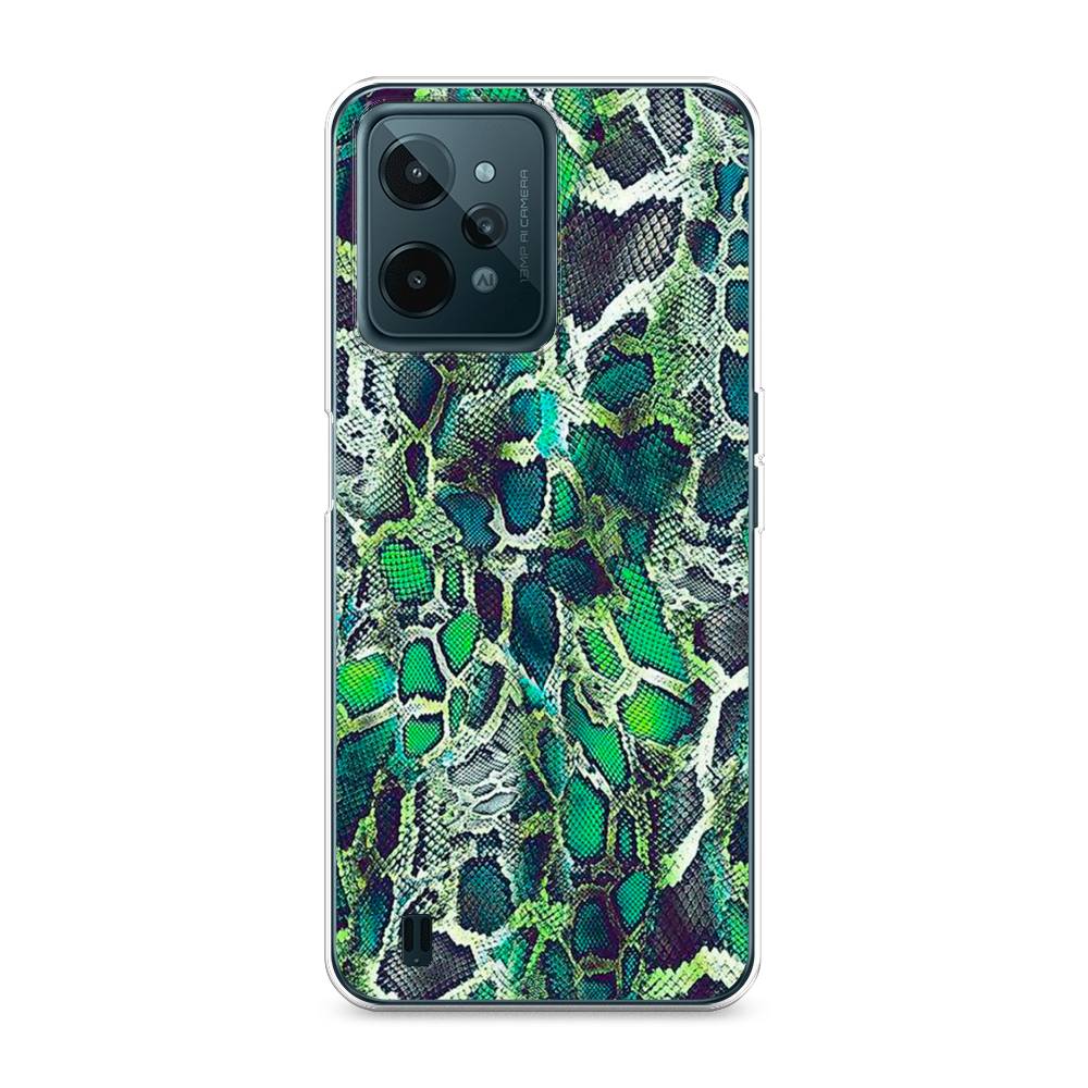 

Чехол Awog на Realme C31 "Зеленая кожа змеи", Разноцветный, 259350-3