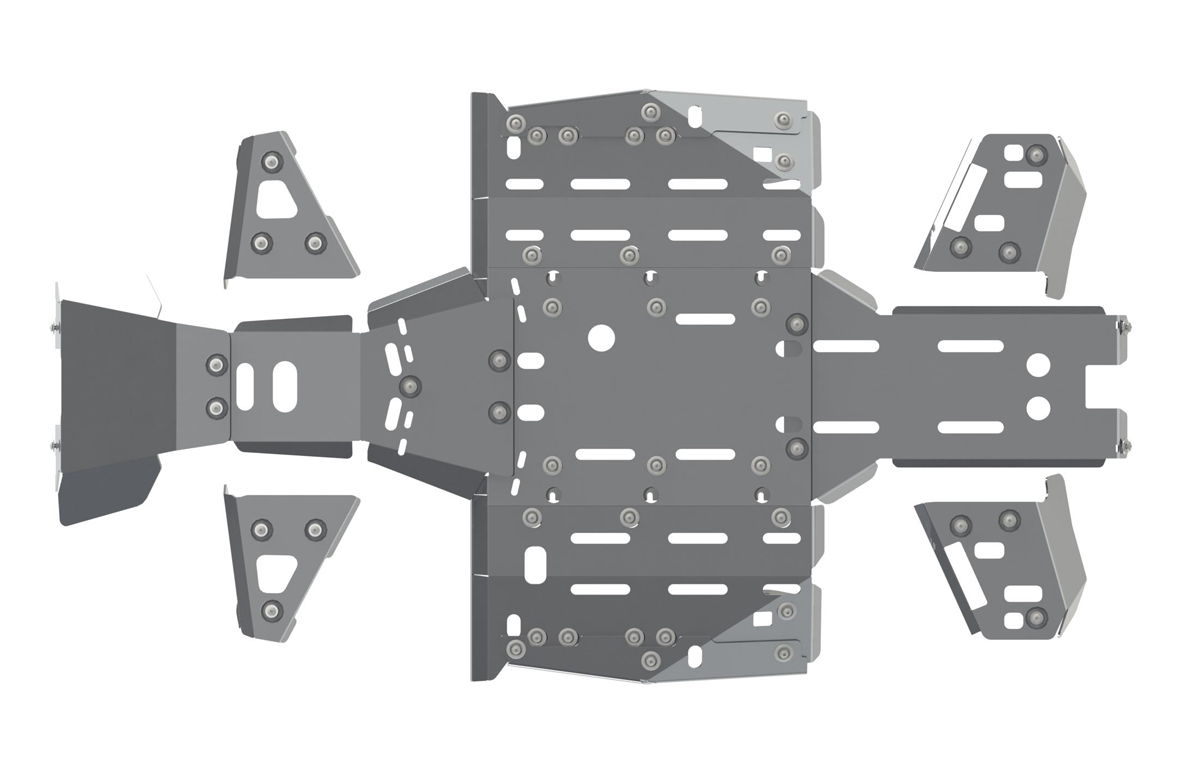 Алюминиевая защита днища X5 H.O./Х6 EPS/500 HO 03.1.10 ATVIron