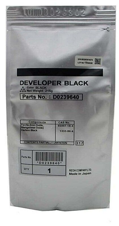 

Тонер Ricoh D0239640, черный D0239640/D023-9640