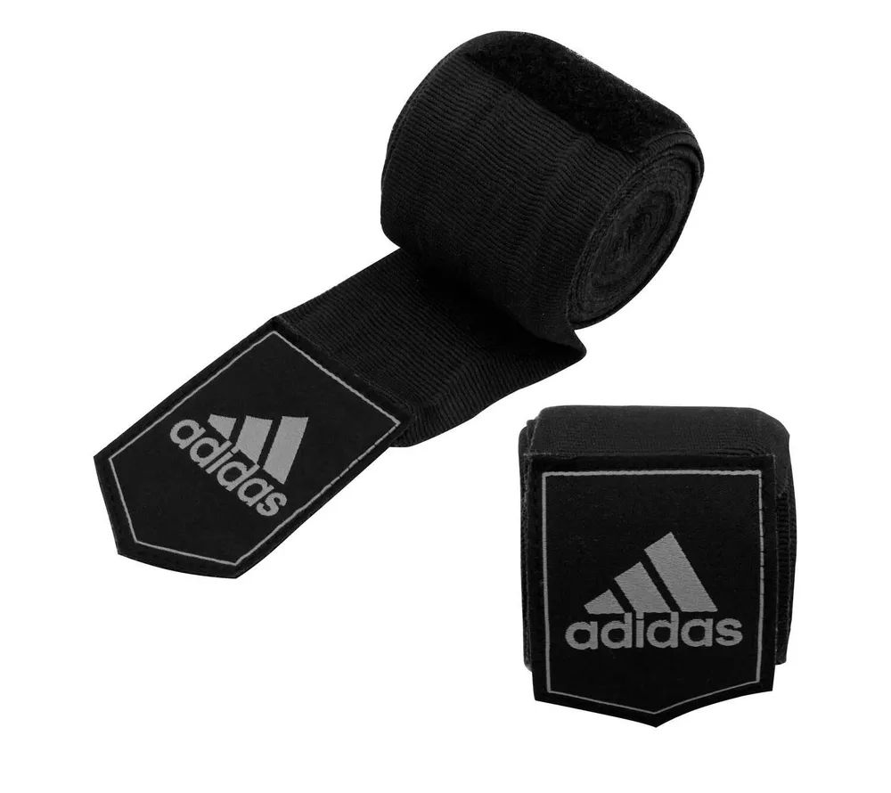 Боксерские бинты Adidas Mexican Style Boxing Crepe Bandage чёрный, 2,5 м