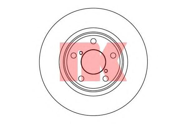 

204412nk_диск тормозной передний subaru impreza 2.0 00>