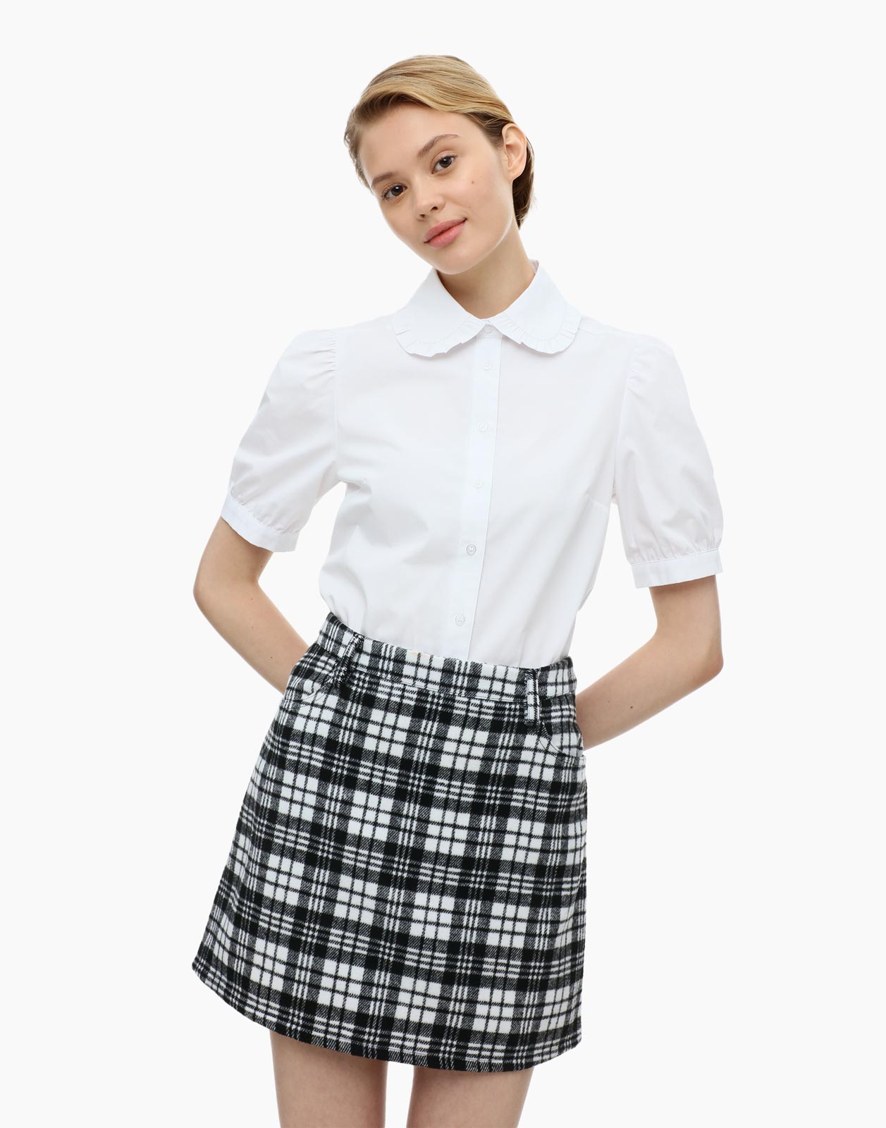 

Юбка женская Gloria Jeans GSK017447 серая XS, Серый, GSK017447