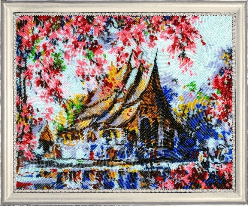 

Butterfly "Сакура в цвету", 27х33 см