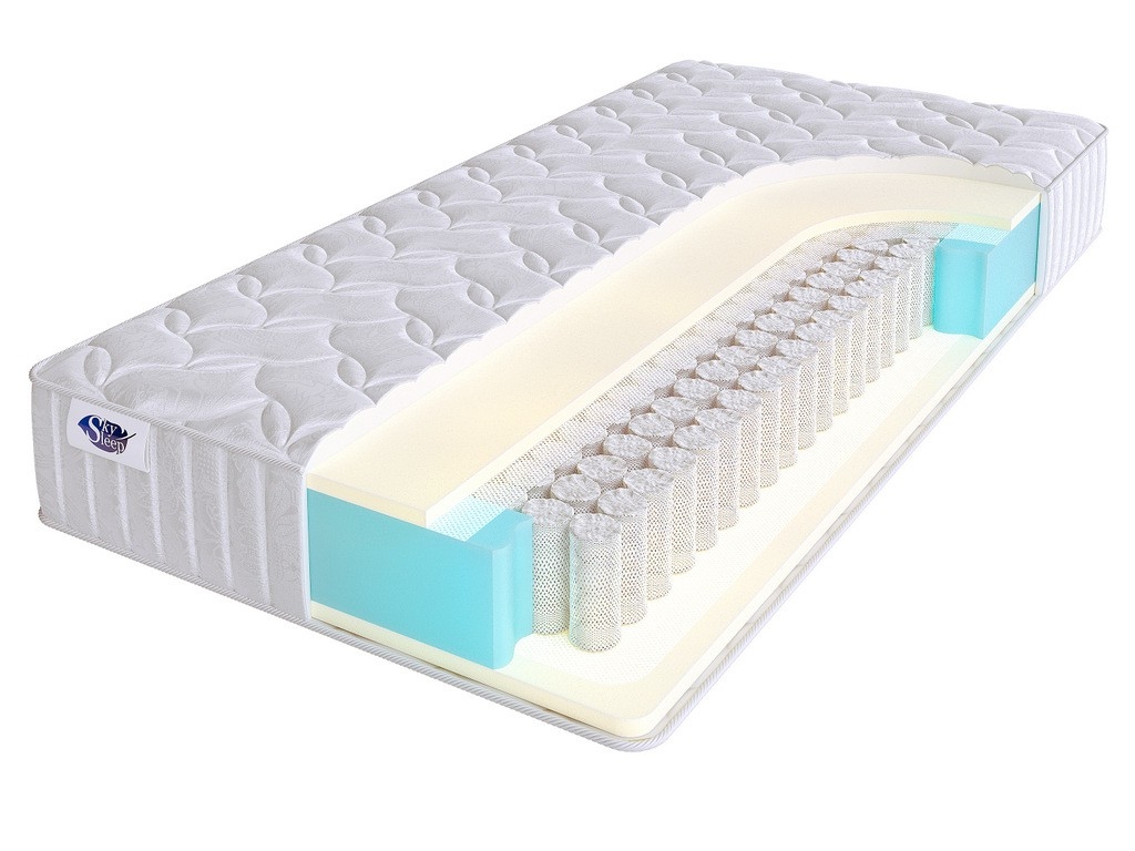 

Матрас SkySleep Joy Twin Foam S500 120х200, Бежевый;белый;серый;серебристый, Joy Twin Foam S500