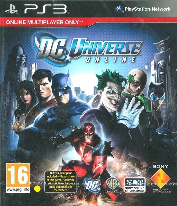 Игра DC Universe Online (PS3)