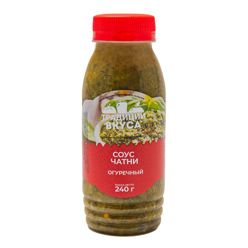 

Соус Традиции Вкуса Чатни огуречный 240 г