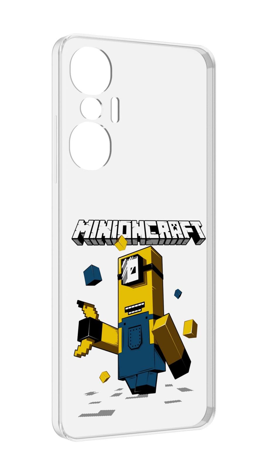 

Чехол MyPads миньон для Infinix Hot 20S противоударный, Tocco