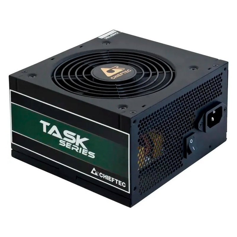 

Блок питания Chiefitec Task TPS-600S 600W, Черный, Task TPS-600S