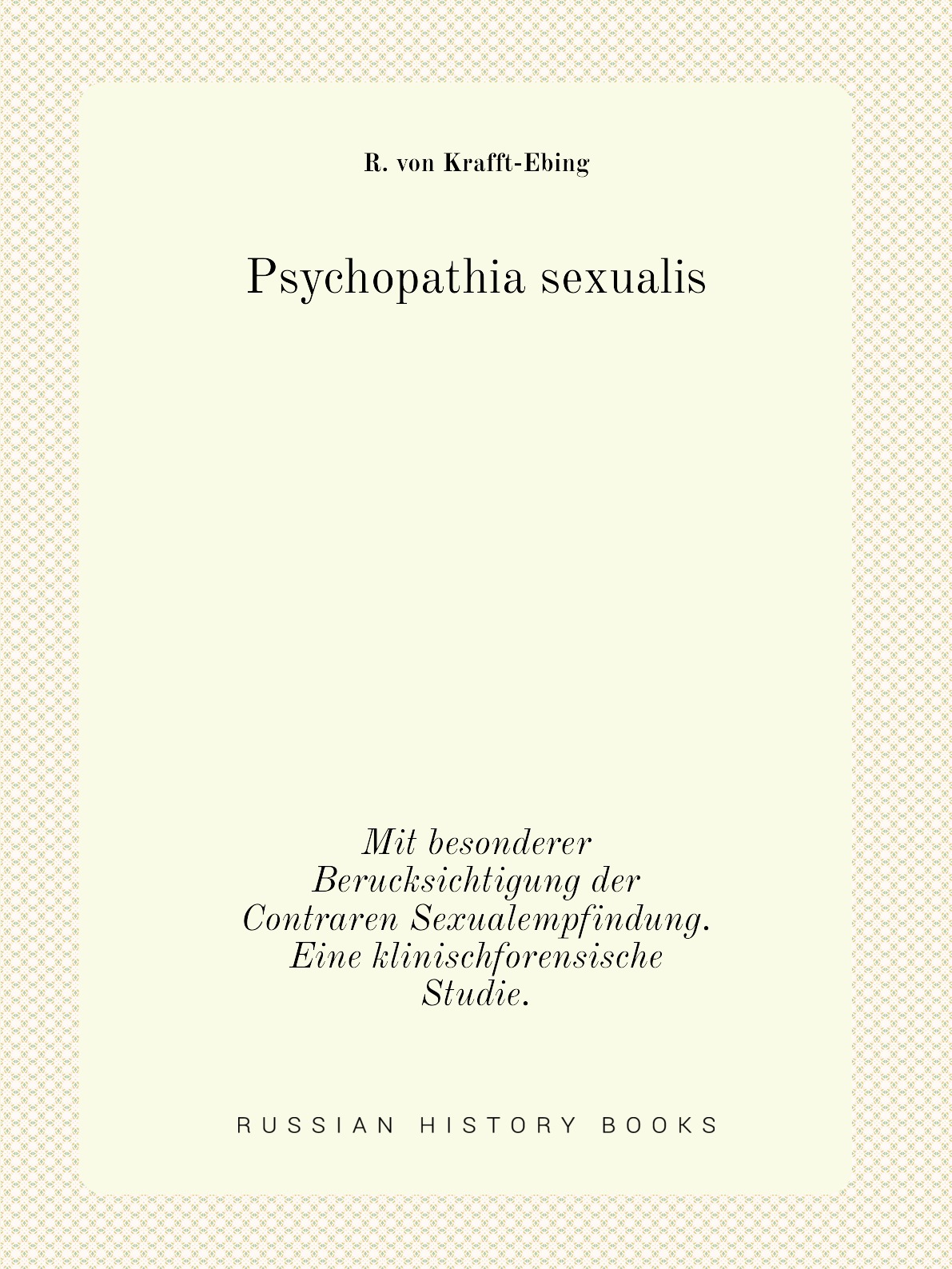 

Psychopathia sexualis