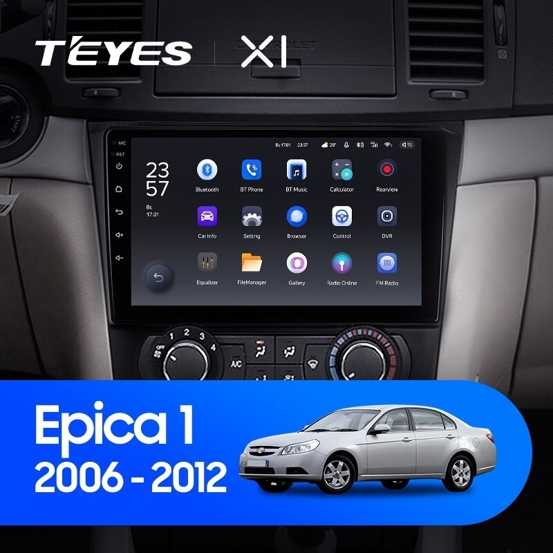 Штатная магнитола Teyes X1 4G 232 Chevrolet Epica 1 2006-2012 2560000₽