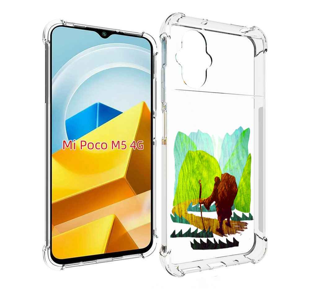 

Чехол MyPads Tocco для Xiaomi M5 Лесная тропа, Прозрачный, Tocco