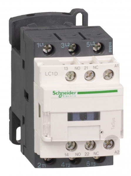 

Пускатель магнитный 9А ~220В 1НО+1НЗ LC1D Schneider Electric LC1D096M7