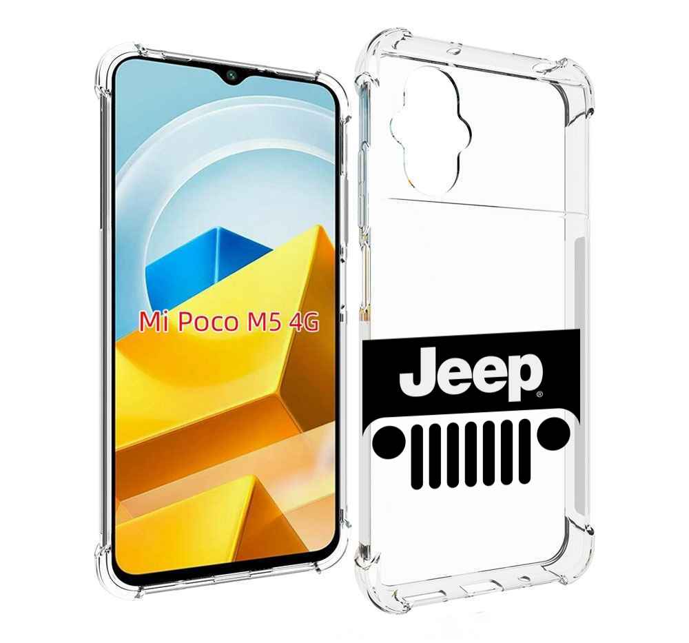 

Чехол Mypads Jeep 3 Мужской Для Poco M5, Прозрачный, Tocco
