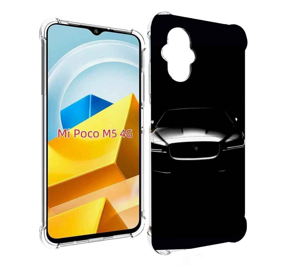 

Чехол Mypads Jaguar 1 Для Poco M5, Прозрачный, Tocco
