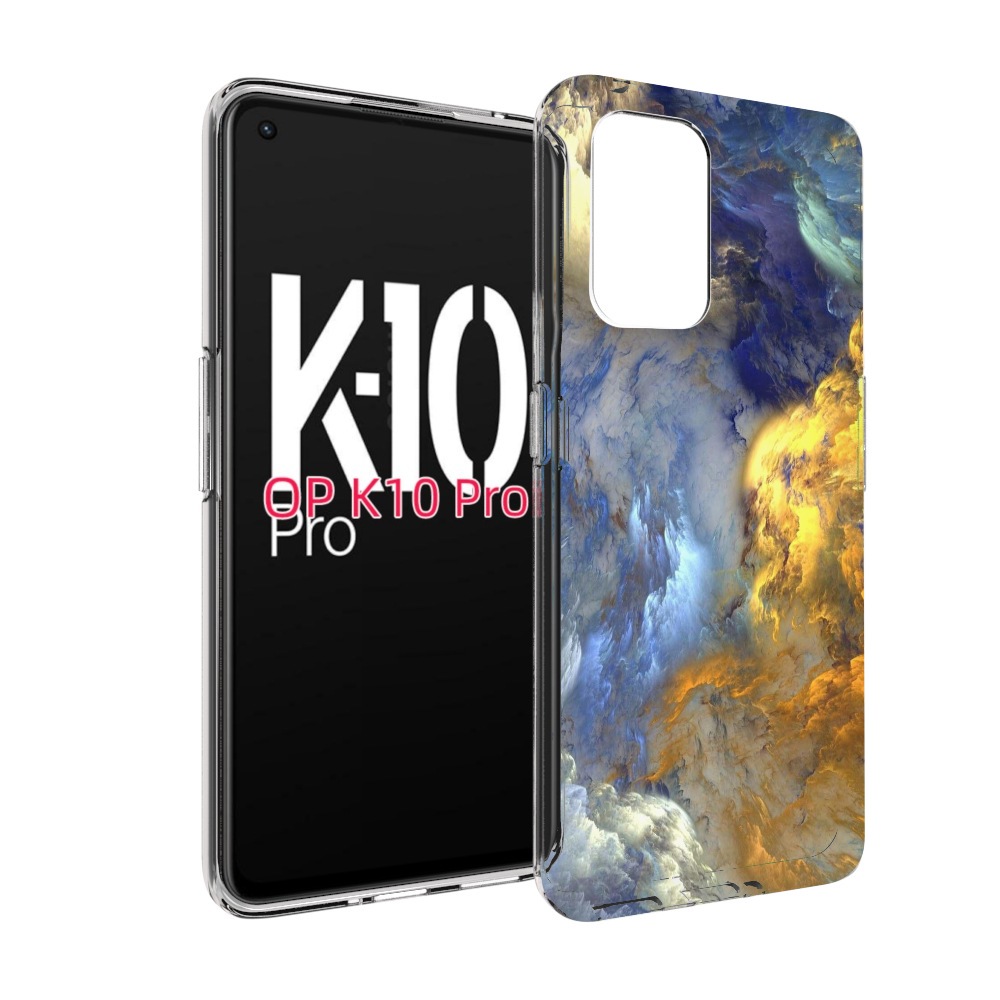 

Чехол MyPads мраморное небо для OPPO K10 Pro, Прозрачный, Tocco