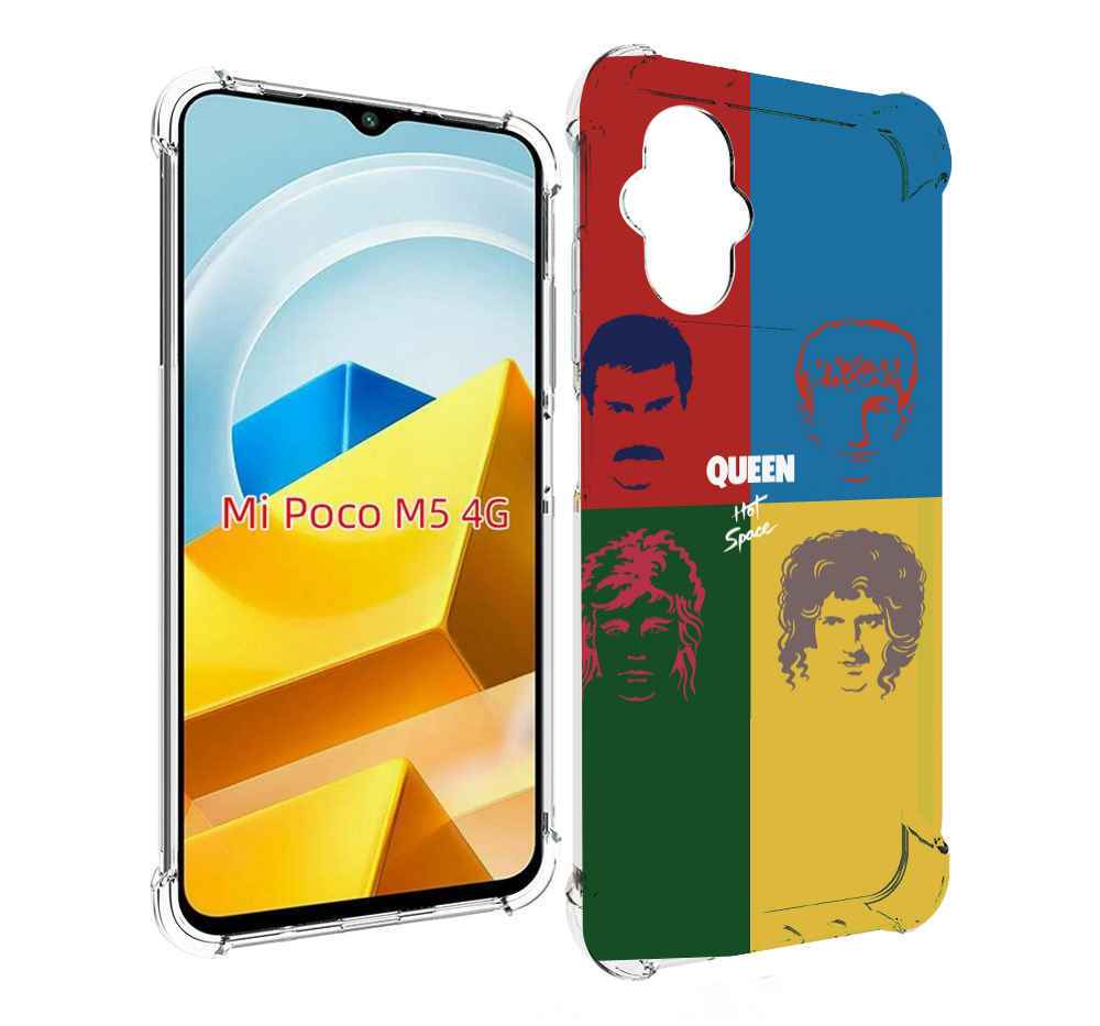 

Чехол Mypads Hot Space Queen Альбом Для Poco M5 Пр, Прозрачный, Tocco