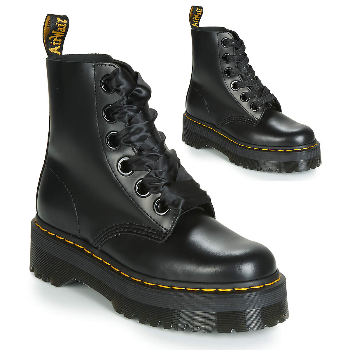 

Ботинки женские Dr. Martens 11826302 черные 42 EU, Черный, 11826302