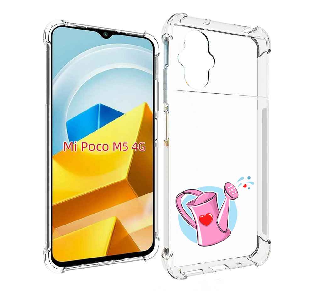 

Чехол Mypads Лейка Любви 14 Февраля Для Poco M5 Пр, Прозрачный, Tocco