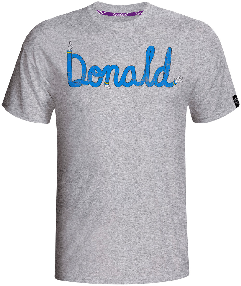 

Футболка мужская Good Loot Donald Duck серая Xl, Donald Duck