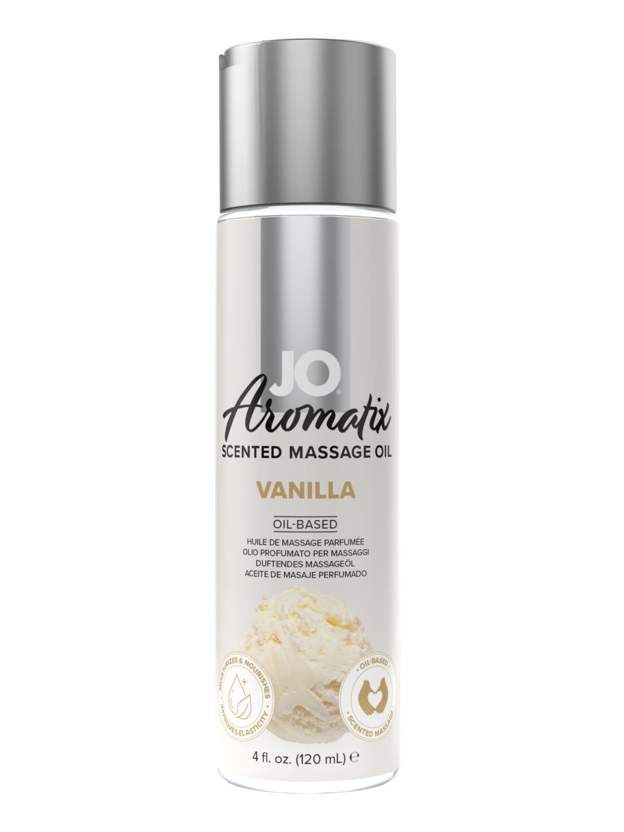 

Массажное масло JO с ароматом ванили Aromatix Massage Oil Vanilla 120 мл