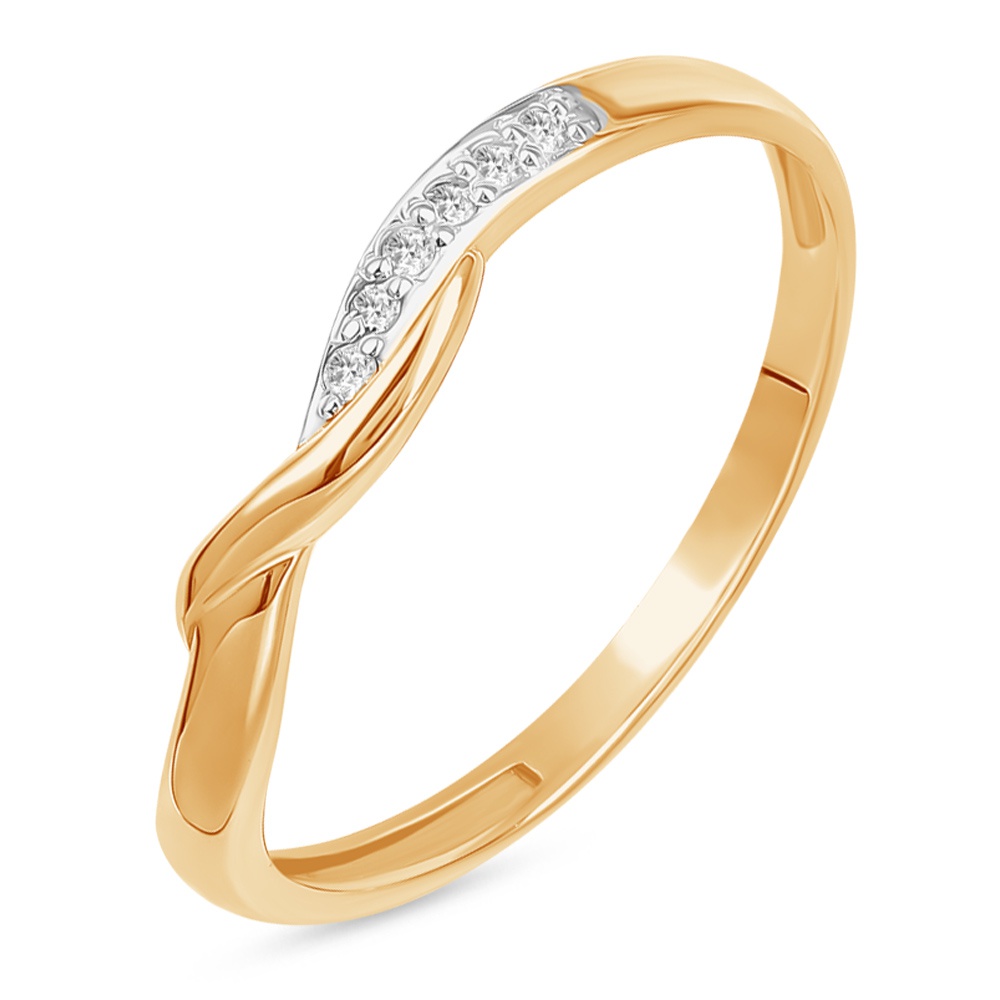 

Кольцо из красного золота р.  585Gold 101016587, бриллиант, 101016587