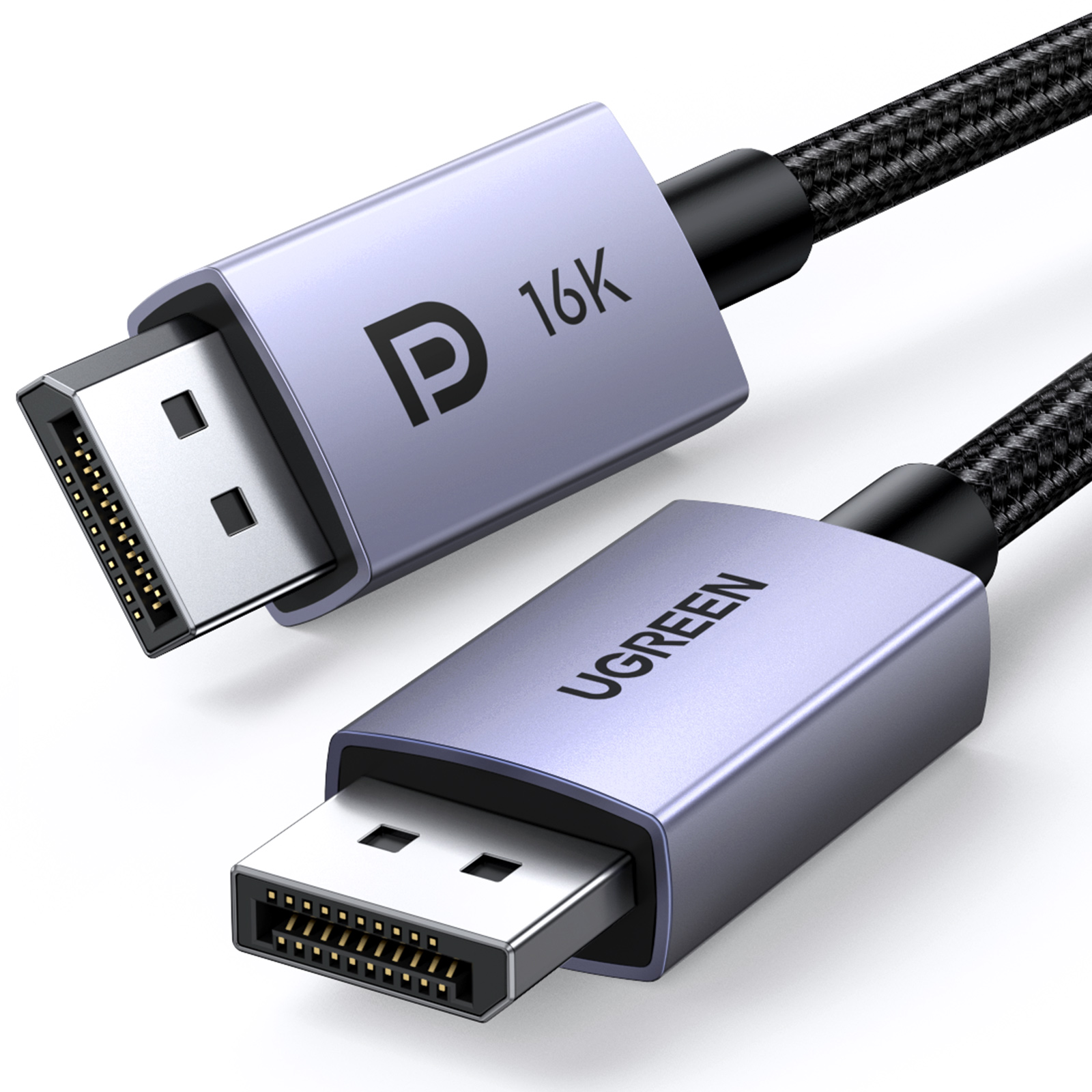 

Кабель uGreen Display Port вилка-вилка 3м (25862_) серый, DP118